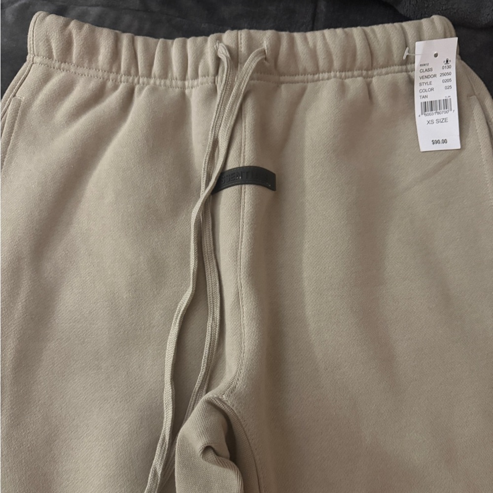 Essentials Light Tan Joggers